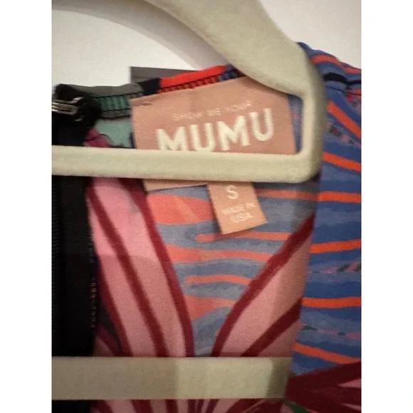 Show Me Your Mumu-Go Out, Cut Out, Mini Dress Tropical Paradise print, Size S - Picture 5 of 8